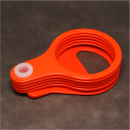 einfarbig orange